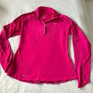 Nike Pink Women’s Lightweight Pullover - Size Medium